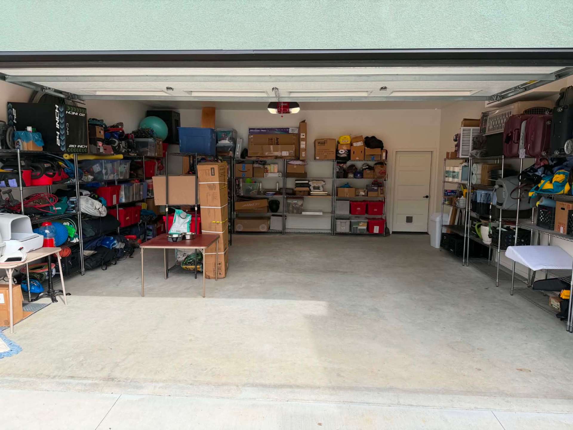After photo, Full garage declutter and reorganization in the Wenatchee Valley